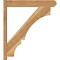 Ekena Millwork Balboa Craftsman Rough Sawn Outlooker, Western Red Cedar, 6"W x 34"D x 38"H OUT06X34X38BOA04RWR - alternate 3
